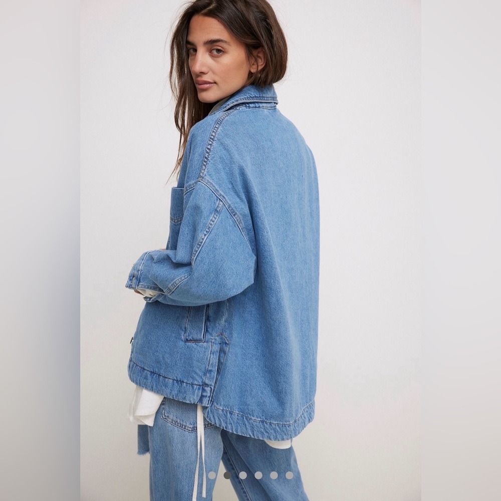 Free People We The Free Madison City Denim Jacket - Picture 3 of 4